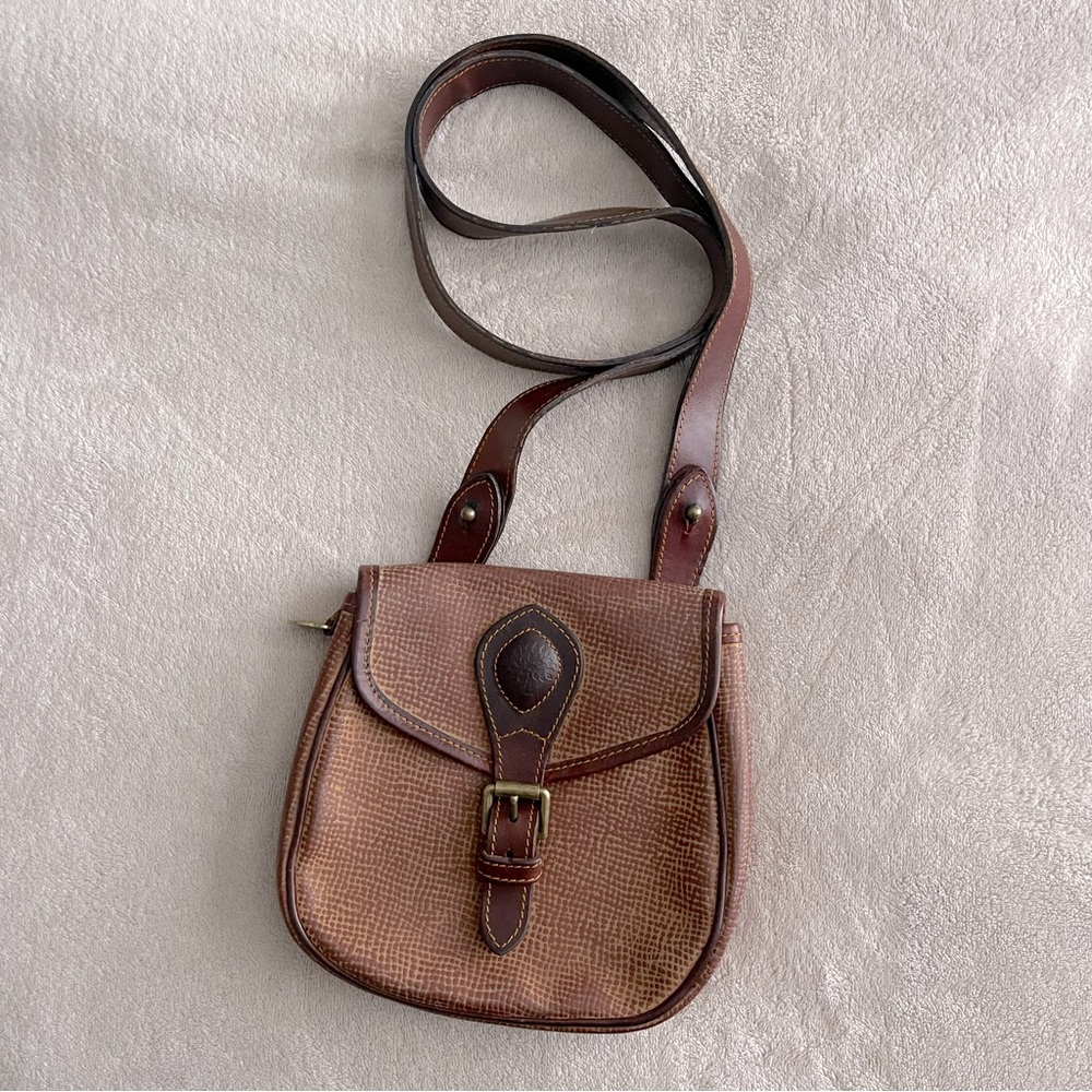 MULBERRY // leather saddle mini crossbody bag